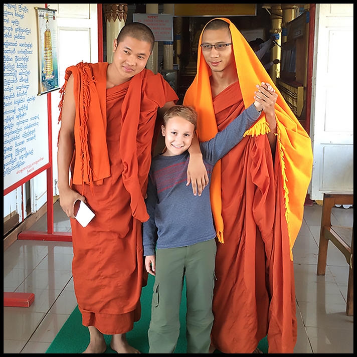 Friendly Monks!