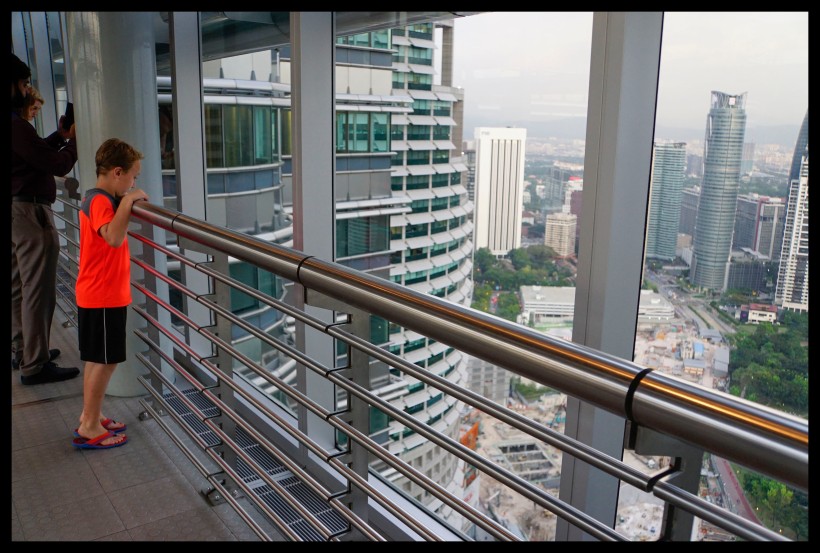 View from the Skybridge - Petronas Twin Towers
