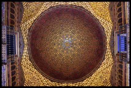 Ceiling in Real Alcázar